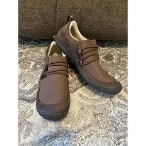 JBU by Jambu Women's Ashton Comfort Casual Shoes Slip On Size 11 Brown Sneakers